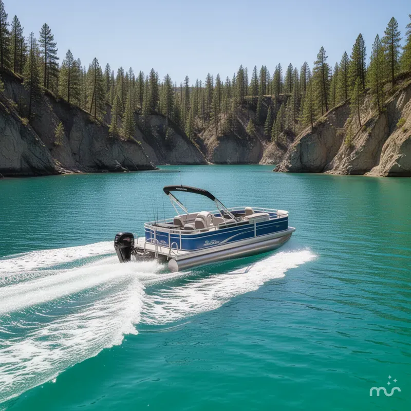 Slide: The Image of Sun Tracker Fishin' Barge 20 DLX 2026 - 4