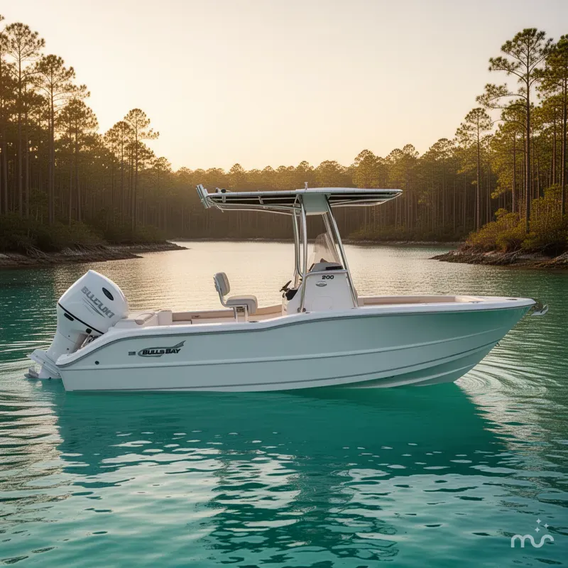 Slide: The Image of Bulls Bay 200 Center Console 2026 - 2