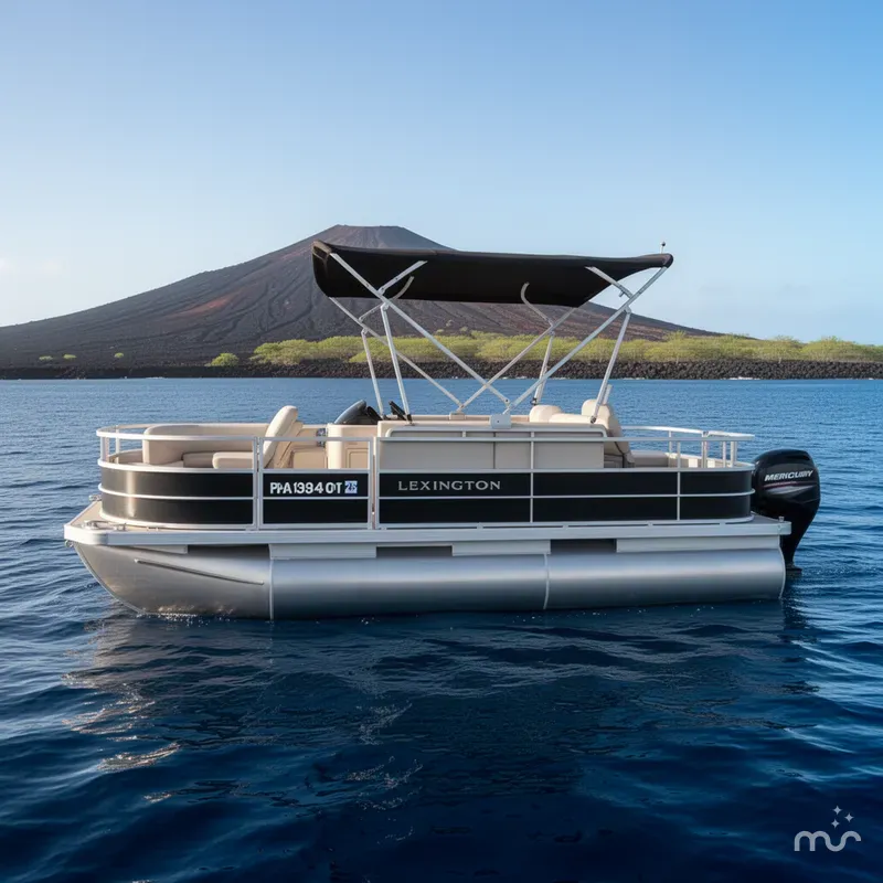 Slide: The Image of Lexington 317 pontoon 2017 - 2