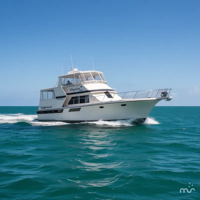 Slide: The Image of Californian 45 Motor Yacht 1987 - 0