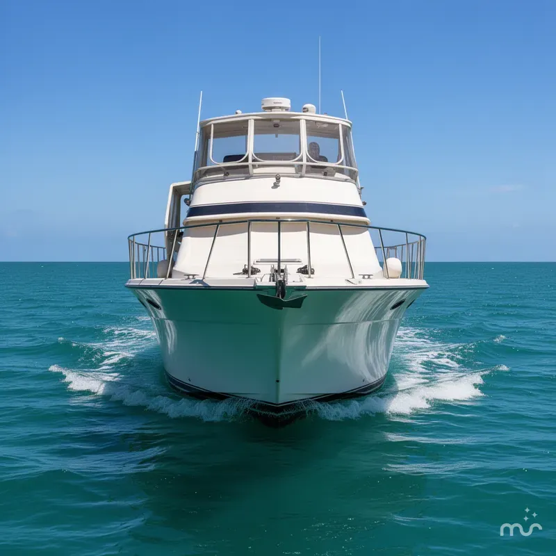 Slide: The Image of Californian 45 Motor Yacht 1987 - 2