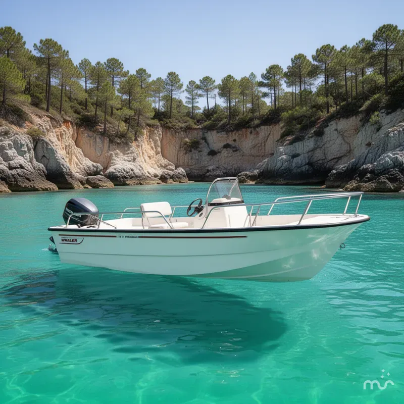 Slide: The Image of Boston Whaler 17 Montauk 2005 - 2