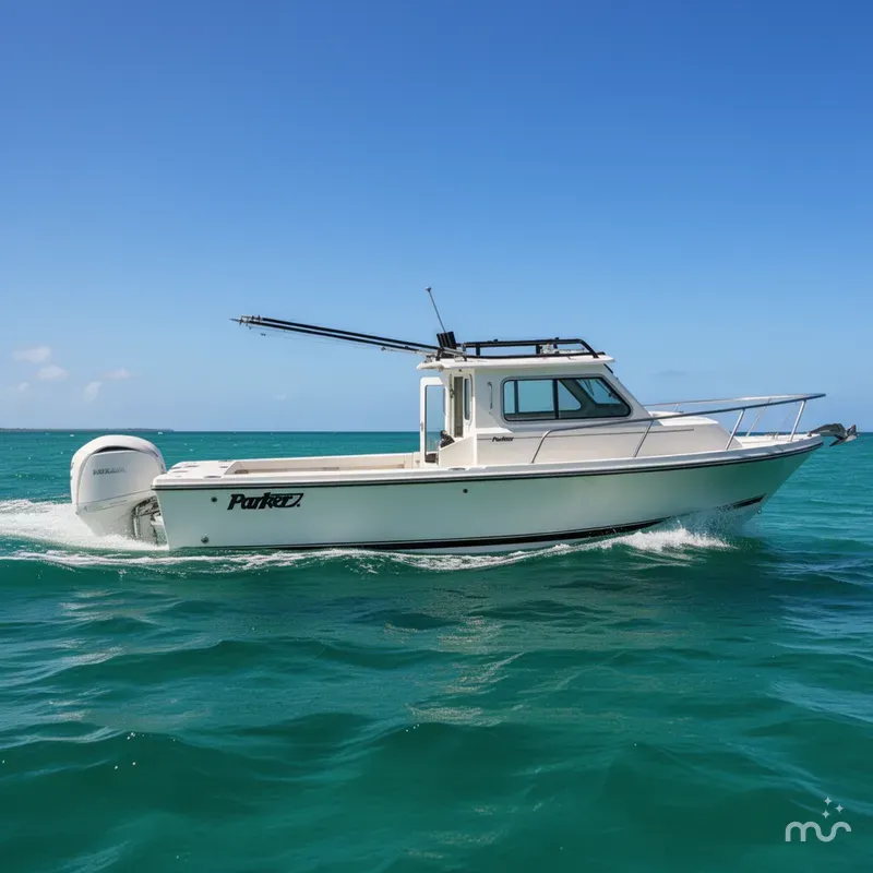 Slide: The Image of Parker Marine 247 Explorer 2026 - 0