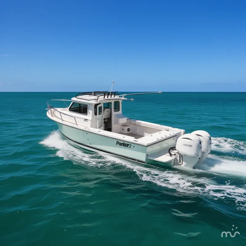 Slide: The Image of Parker Marine 247 Explorer 2026 - 1