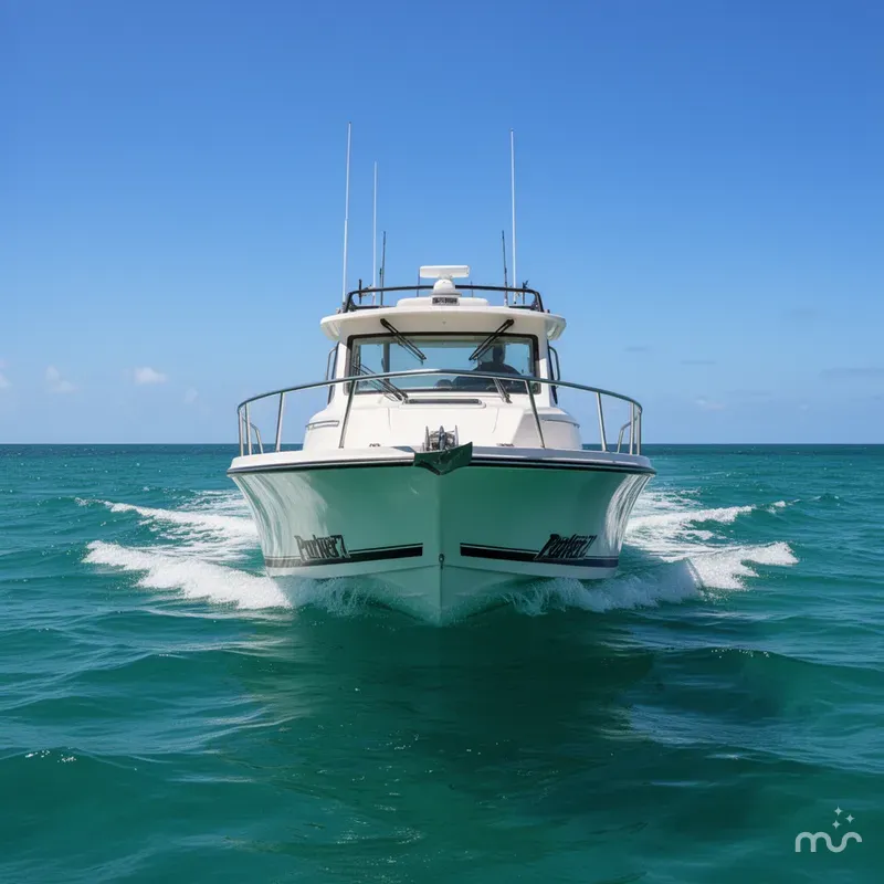 Slide: The Image of Parker Marine 247 Explorer 2026 - 2