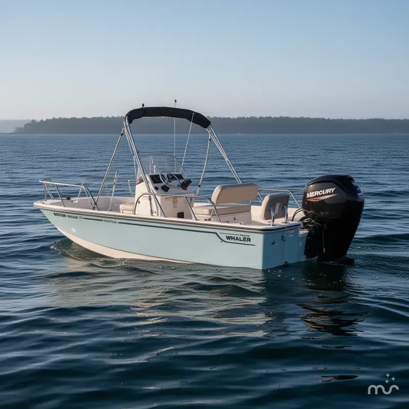 Slide: The Image of Boston Whaler 170 Montauk 2023 - 1