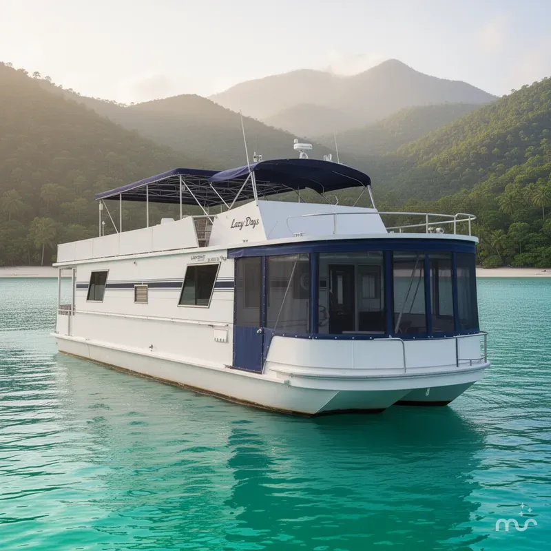 The Image of Lazy Days Houseboat 1996 - 0