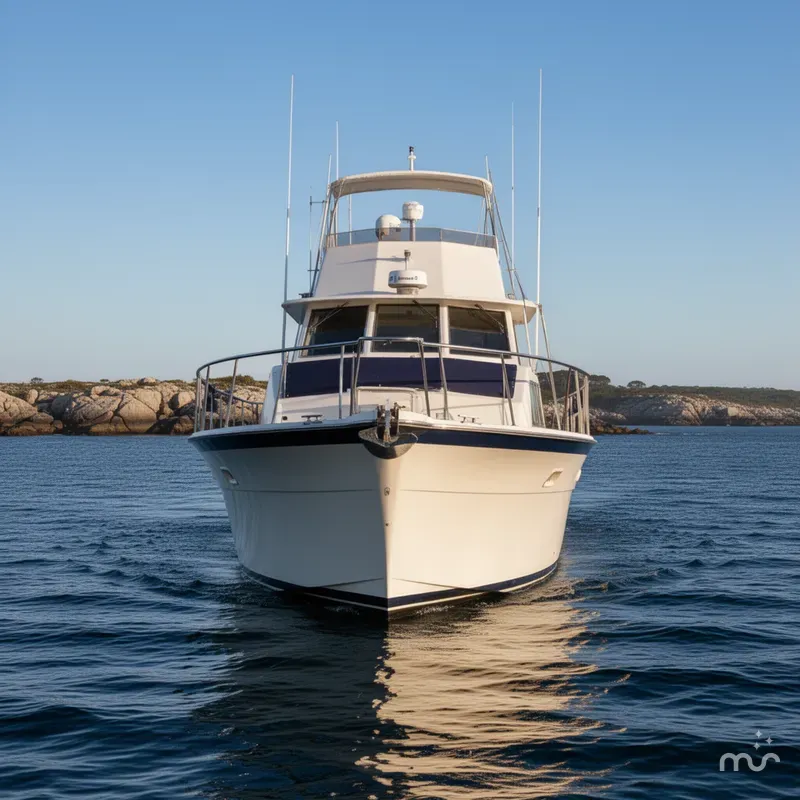 Slide: The Image of Hatteras 43 Double Cabin 1977 - 1