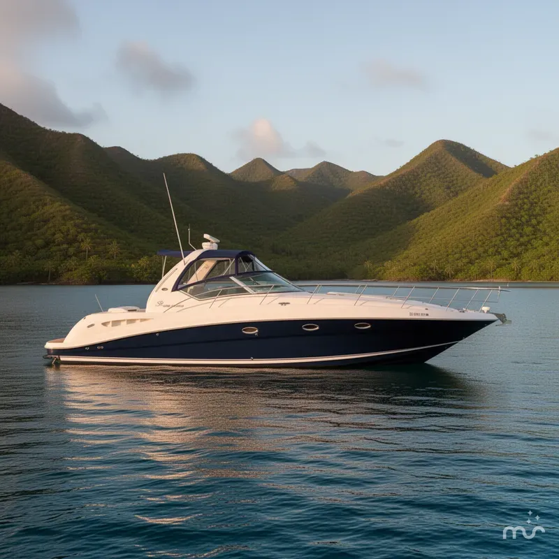 Slide: The Image of Sea Ray 420 Sundancer 2003 - 2