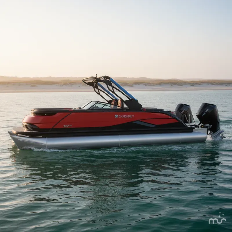 Slide: The Image of Godfrey XP 27' Windshield - Twin 500R's v10 (1000HP) - 2700W 2026 - 2