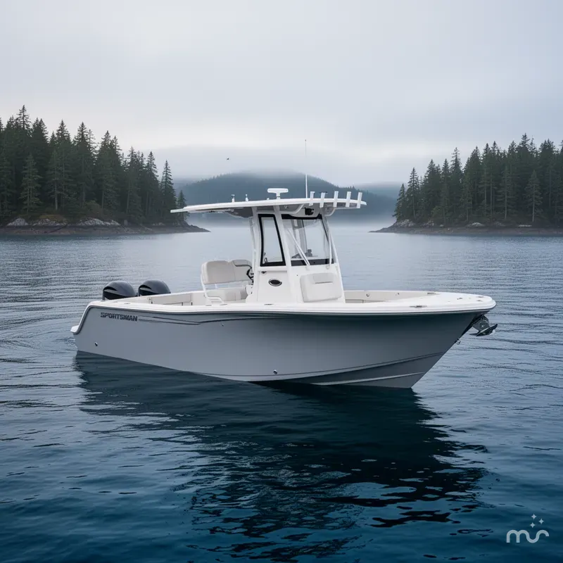 Slide: The Image of Sportsman Open 232 Center Console 2026 - 2