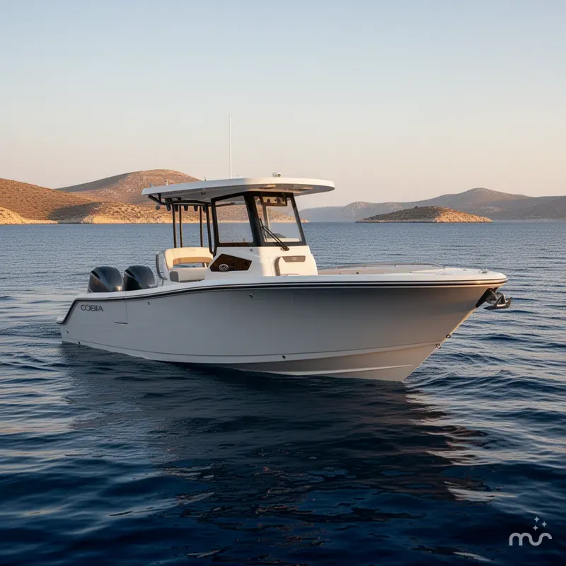 Slide: The Image of Cobia 245 Center Console 2026 - 2
