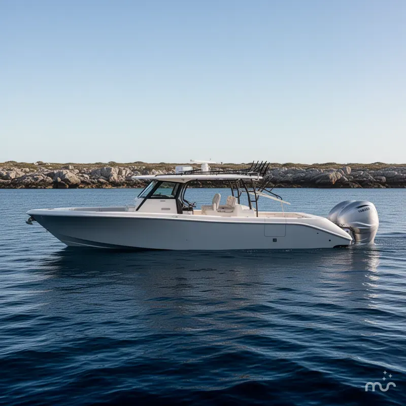 Slide: The Image of Everglades 435 Center Console 2019 - 2