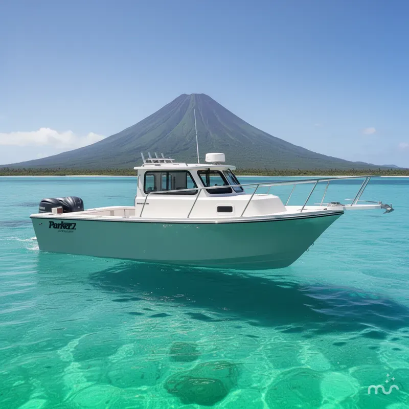 Slide: The Image of Parker Marine 217 Explorer WITH AC IN CABIN 2026 - 2