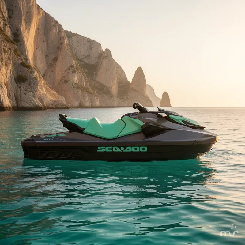 Slide: The Image of Sea-Doo GTI SE 130 Tech Package, Audio, iDF, iBR 2026 - 2