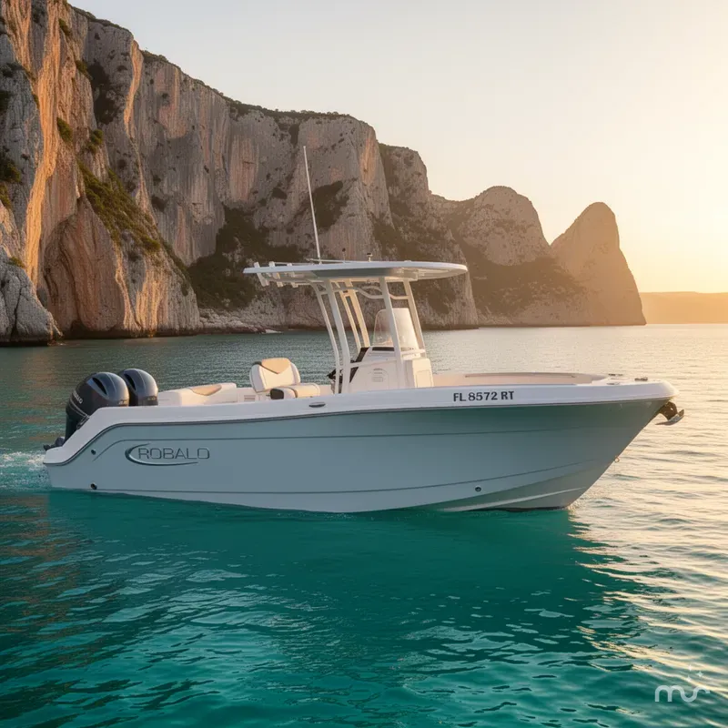 Slide: The Image of Robalo R242 Center Console 2019 - 2