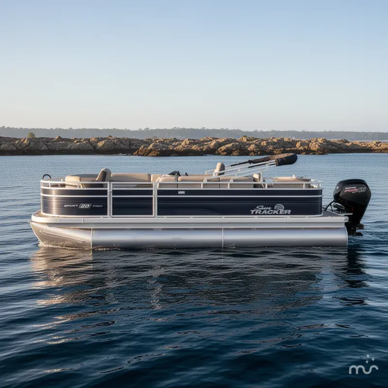 Slide: The Image of Sun Tracker SportFish 20 DLX 2026 - 2