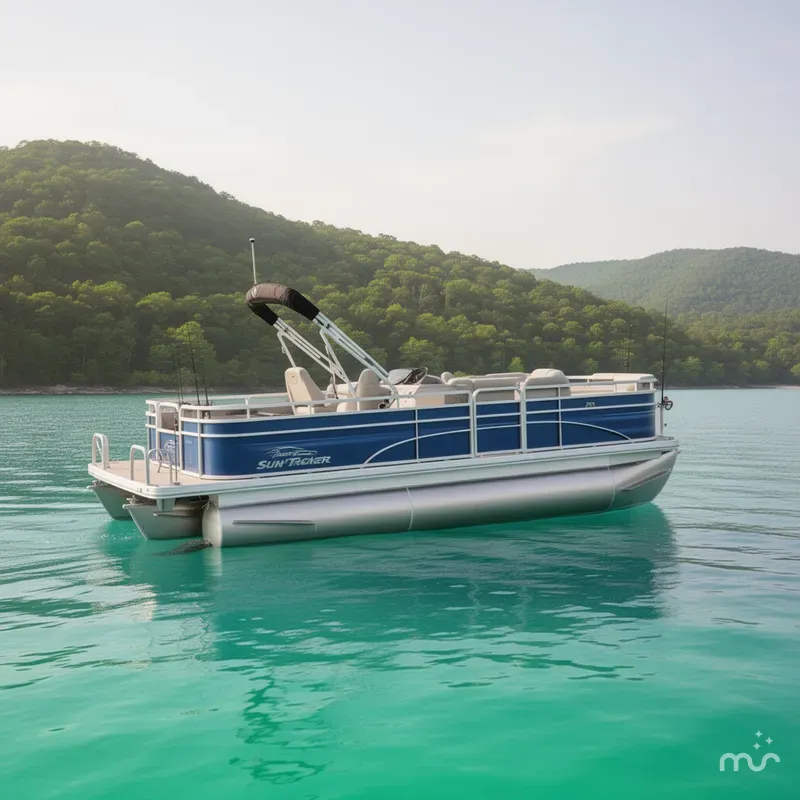 The Image of Sun Tracker Fishin' Barge 20 DLX 2026 - 0