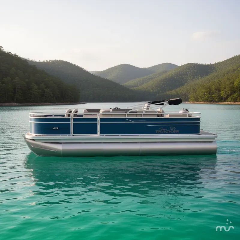 Slide: The Image of Sun Tracker Fishin' Barge 20 DLX 2026 - 2