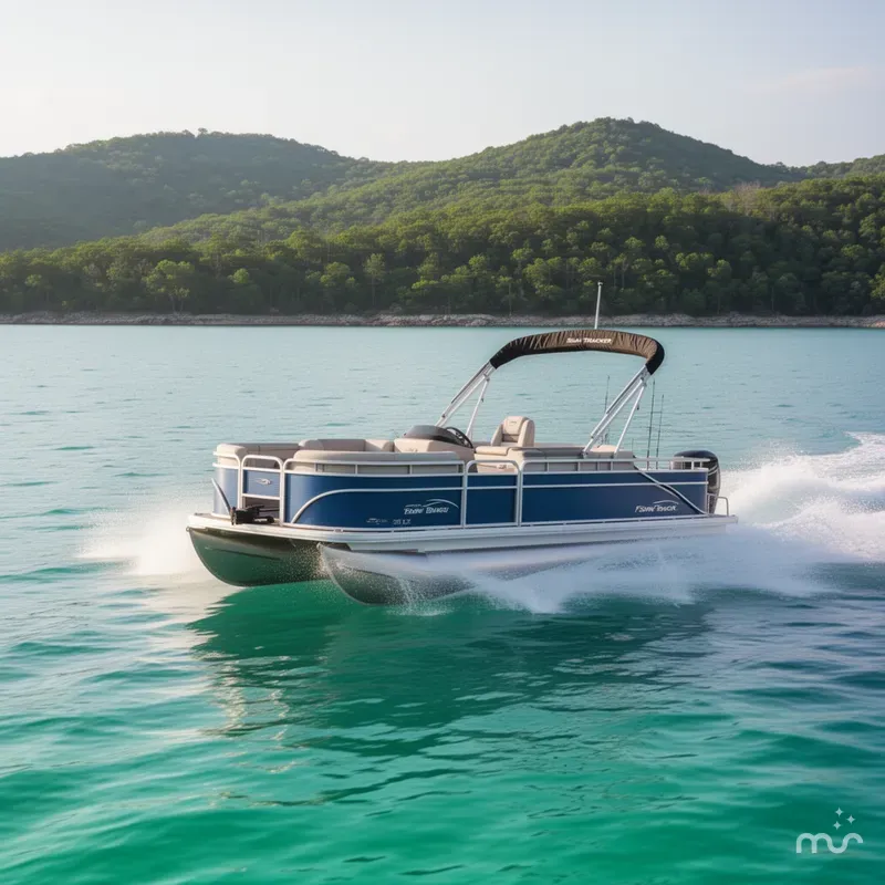 Slide: The Image of Sun Tracker Fishin' Barge 20 DLX 2026 - 4