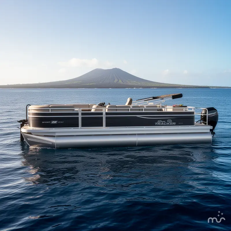 Slide: The Image of Sun Tracker SportFish 22 DLX 2026 - 2