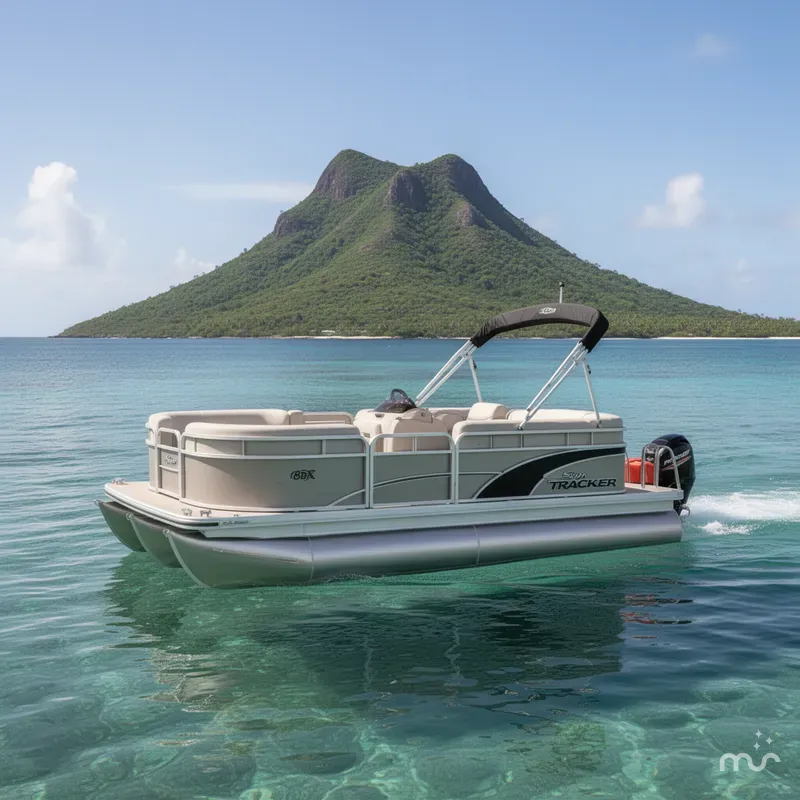 The Image of Sun Tracker Party Barge 16 DLX 2026 - 0