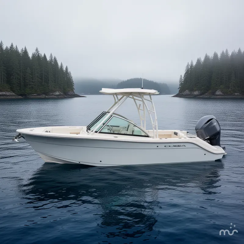 Slide: The Image of Cobia 240 Dual Console 2026 - 2