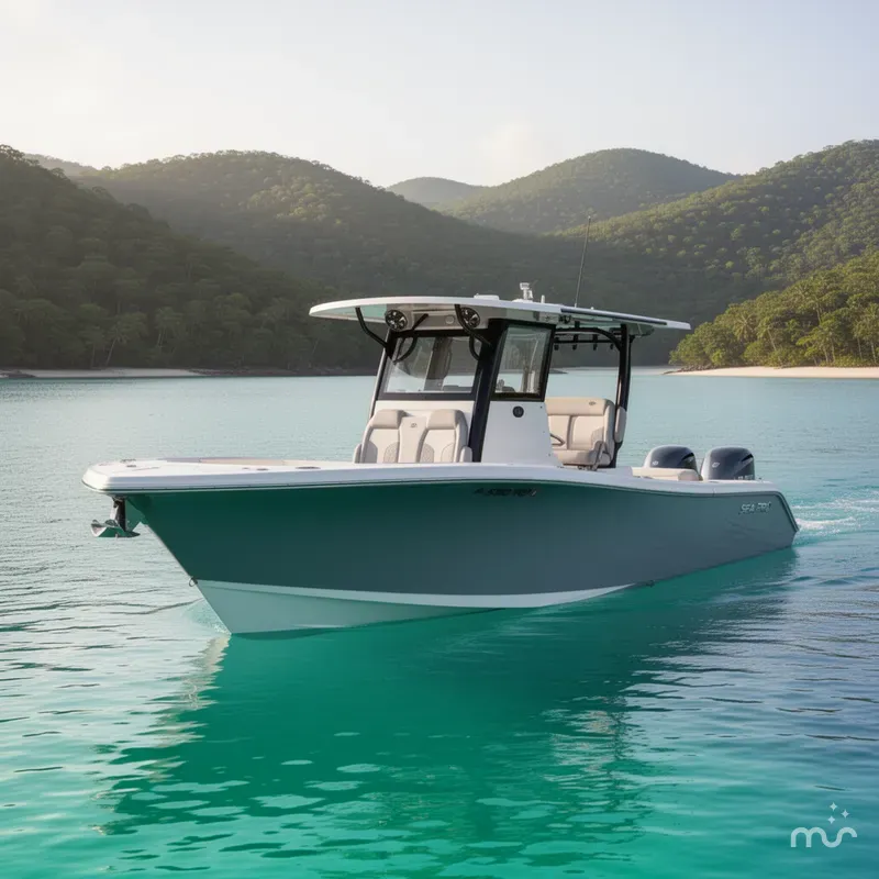 Slide: The Image of Sea Pro 320 DLX Center Console 2021 - 2