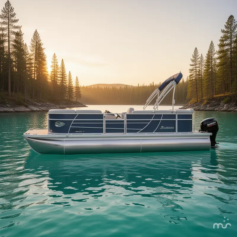 Slide: The Image of Landau Island Breeze 21 powered by a Suzuki 90HP 2025 - 2