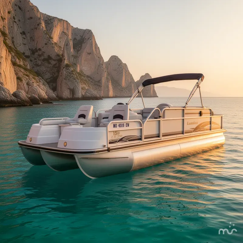 Slide: The Image of Landau LX20 powered by a Suzuki 115HP Fourstroke 2001 - 2