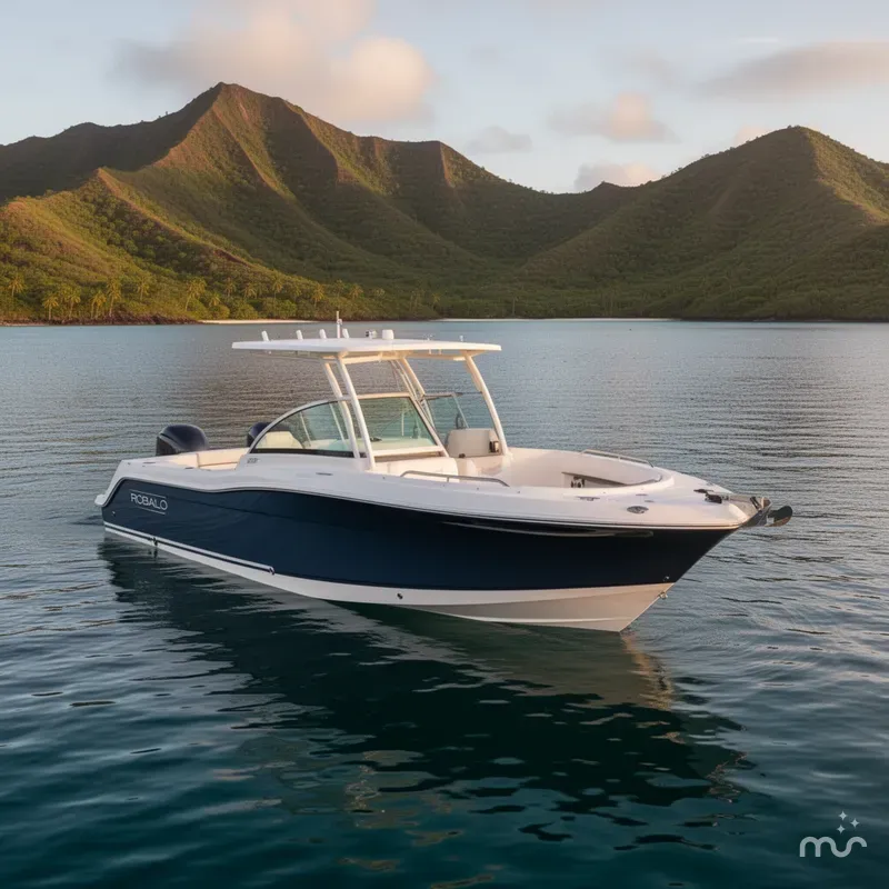 Slide: The Image of Robalo R227 Dual Console 2021 - 2