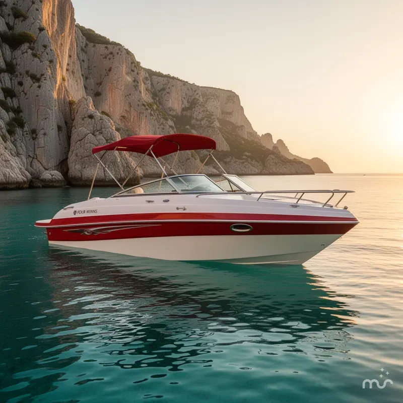 Slide: The Image of Four Winns 215 Sundowner 2009 - 0