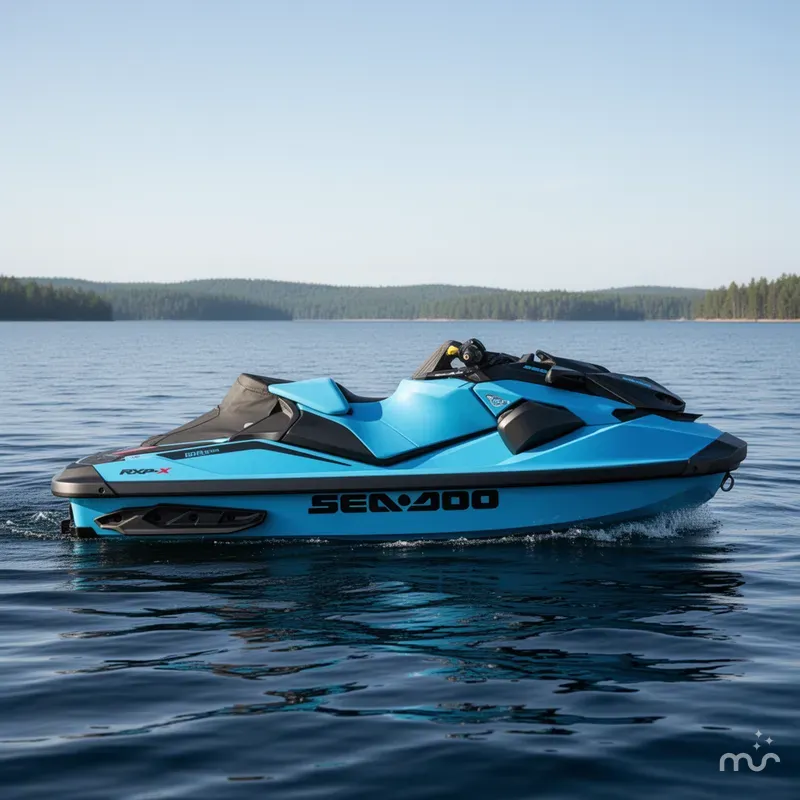 Slide: The Image of Sea-Doo RXP-X 325 Tech, BRP Premium A, Ibr Gulfstream Blu 2026 - 2