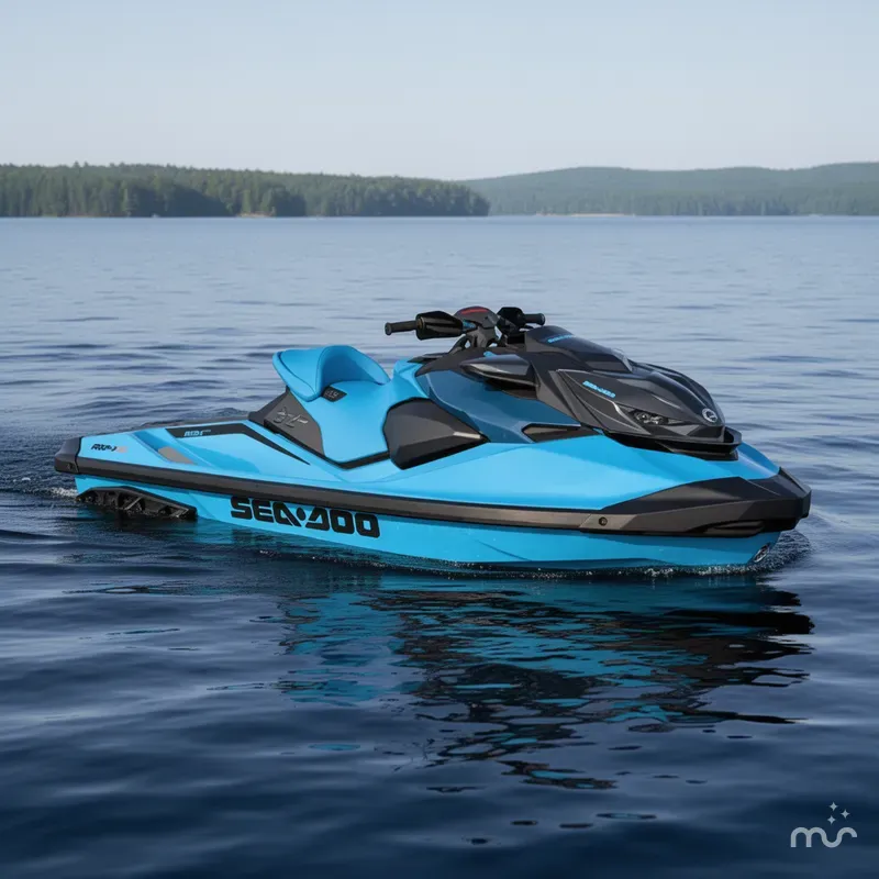 The Image of Sea-Doo RXP-X 325 Tech, BRP Premium A, Ibr Gulfstream Blu 2026 - 0