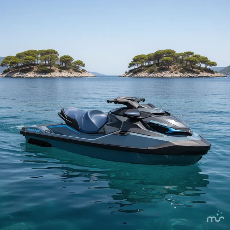 Slide: The Image of Sea-Doo GTX 170 Tech, Audio, iDF, iBR 2026 - 2