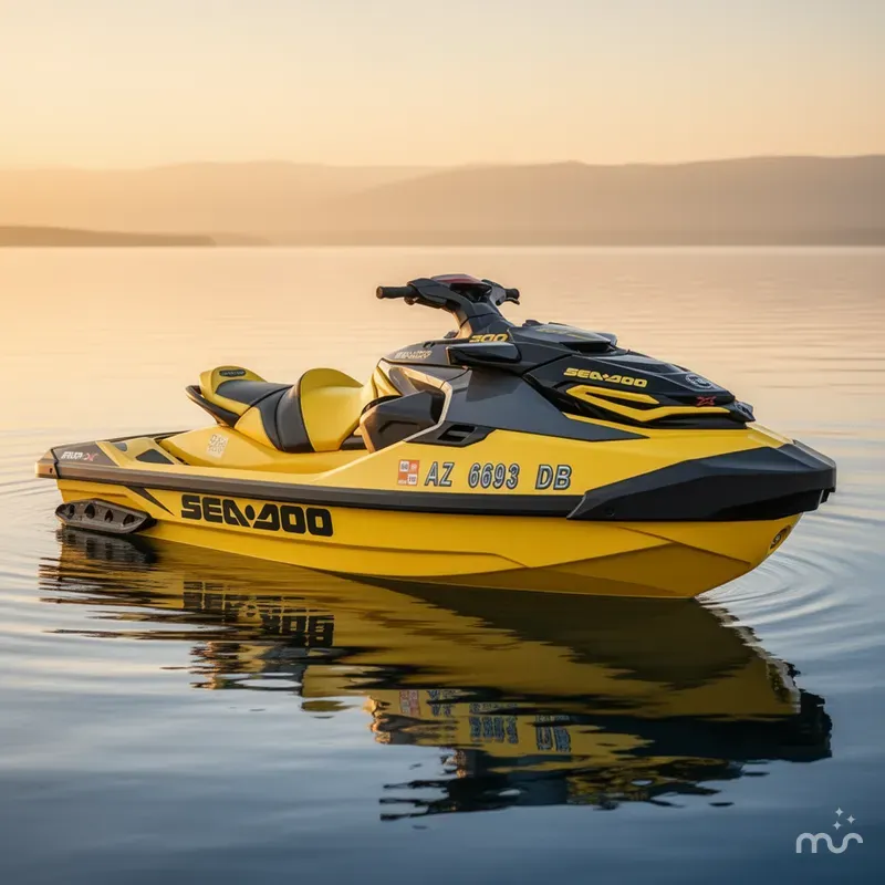 Slide: The Image of Sea-Doo RXP-X 300 Tech Package Ibr Millenium Yellow 2023 - 2