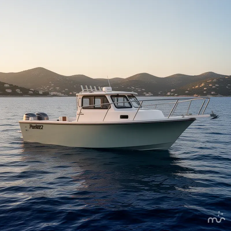 Slide: The Image of Parker Marine 217 Explorer WITH AC IN CABIN 2026 - 2
