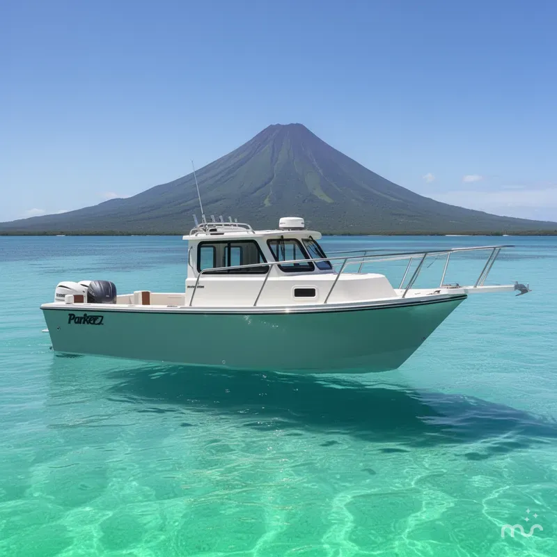 Slide: The Image of Parker Marine 217 Explorer WITH AC IN CABIN 2026 - 2