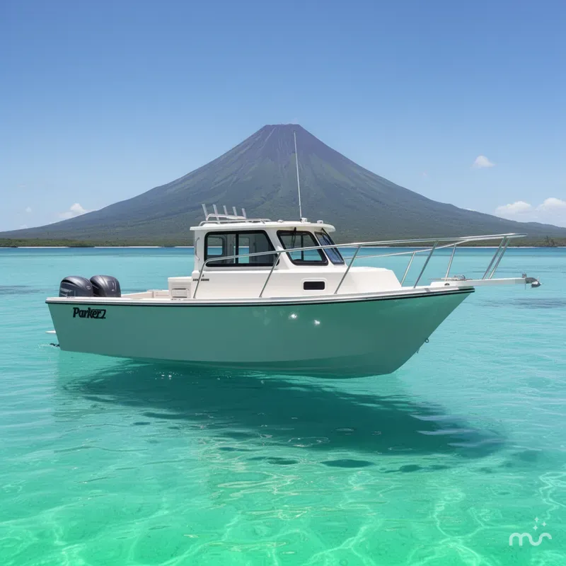 Slide: The Image of Parker Marine 217 Explorer WITH AC IN CABIN 2026 - 2