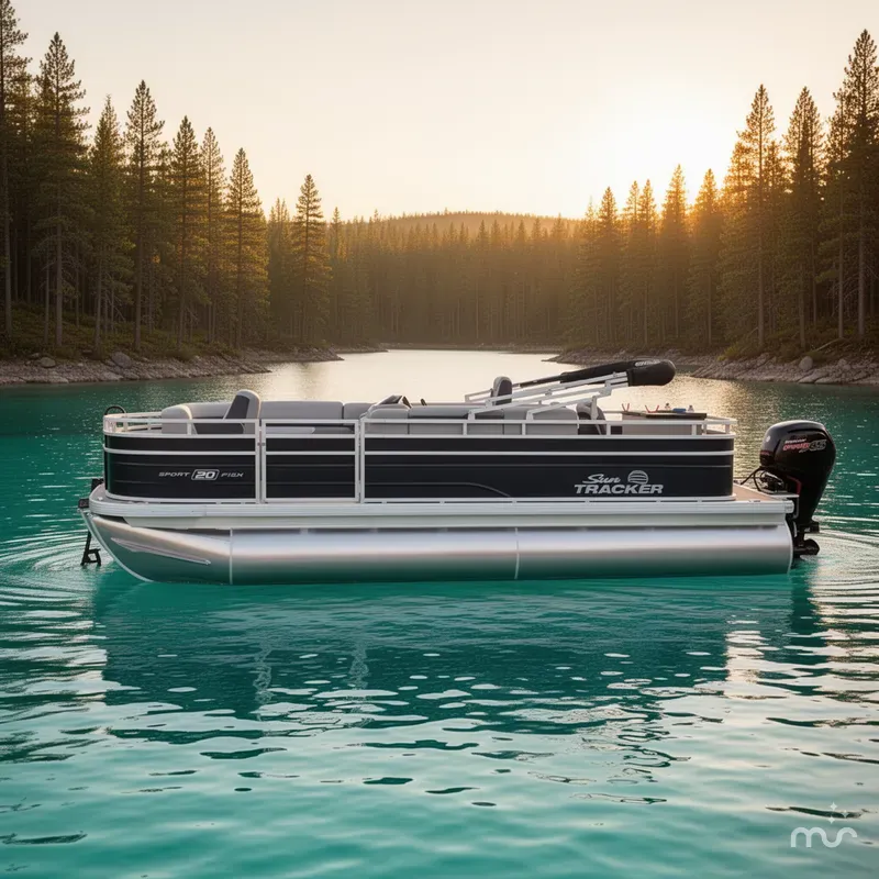 Slide: The Image of Sun Tracker SportFish 20 DLX 2026 - 2