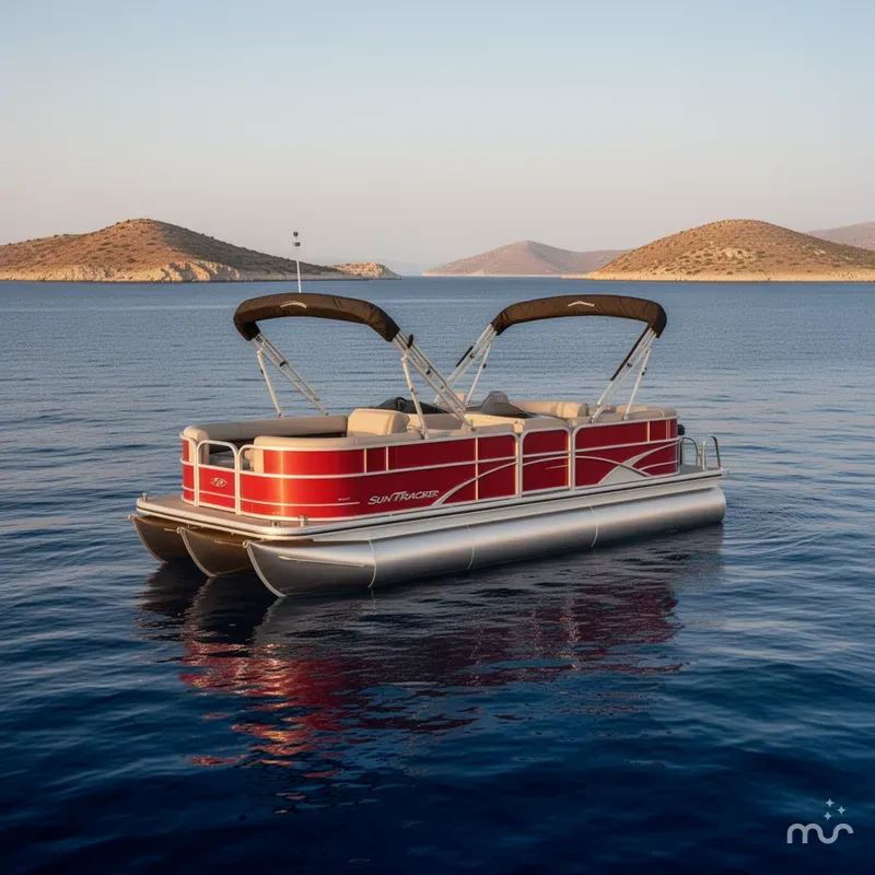 The Image of Sun Tracker Party Barge 18 DLX 2026 - 0