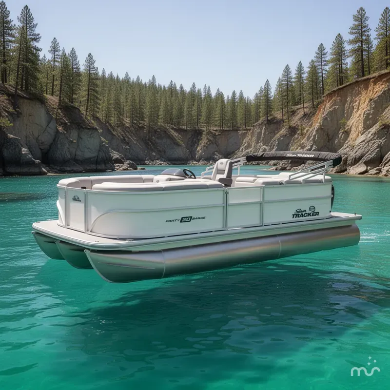The Image of Sun Tracker Party Barge 20 DLX 2026 - 0