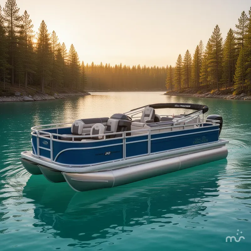 The Image of Sun Tracker Fishin' Barge 20 DLX 2026 - 0