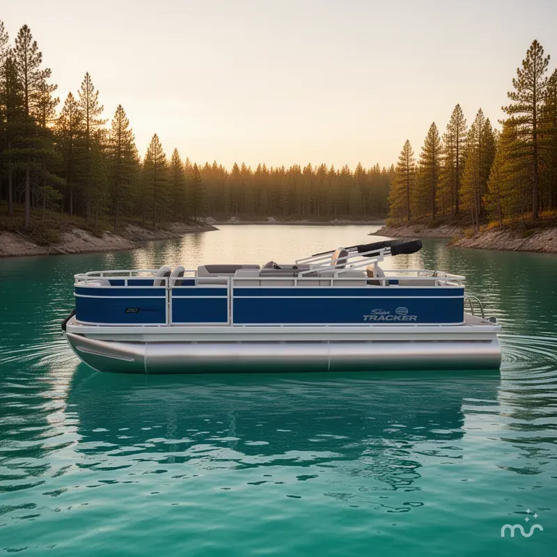 Slide: The Image of Sun Tracker Fishin' Barge 20 DLX 2026 - 2