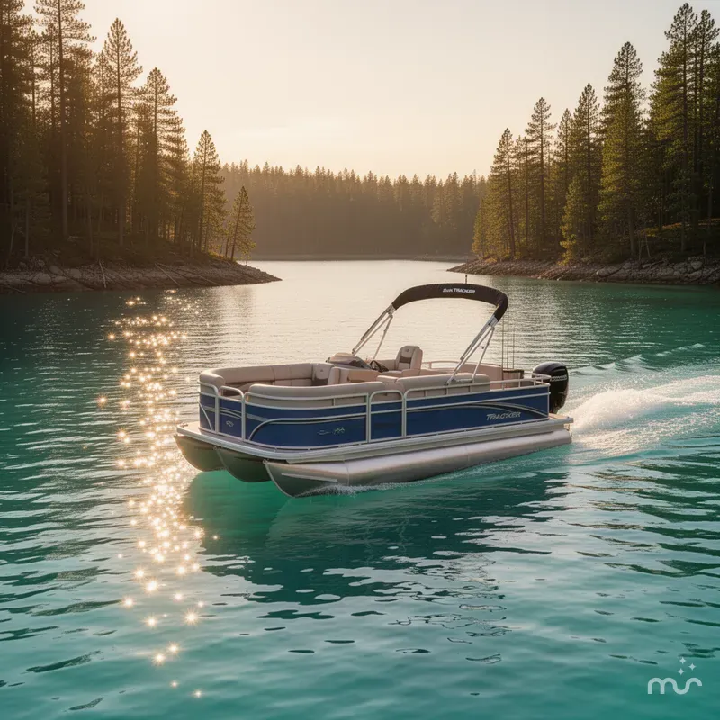 Slide: The Image of Sun Tracker Fishin' Barge 20 DLX 2026 - 4