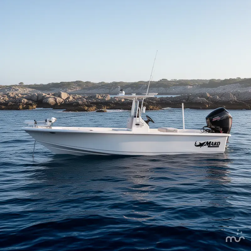 Slide: The Image of Mako 18 Pro Skiff 2026 - 2