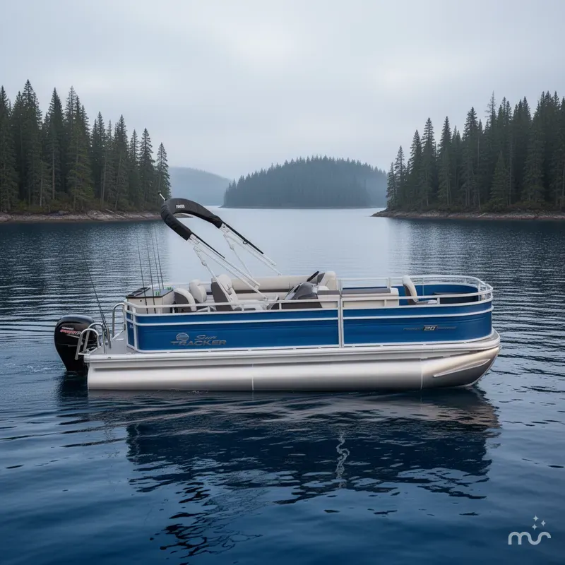 The Image of Sun Tracker Fishin' Barge 20 DLX 2026 - 0
