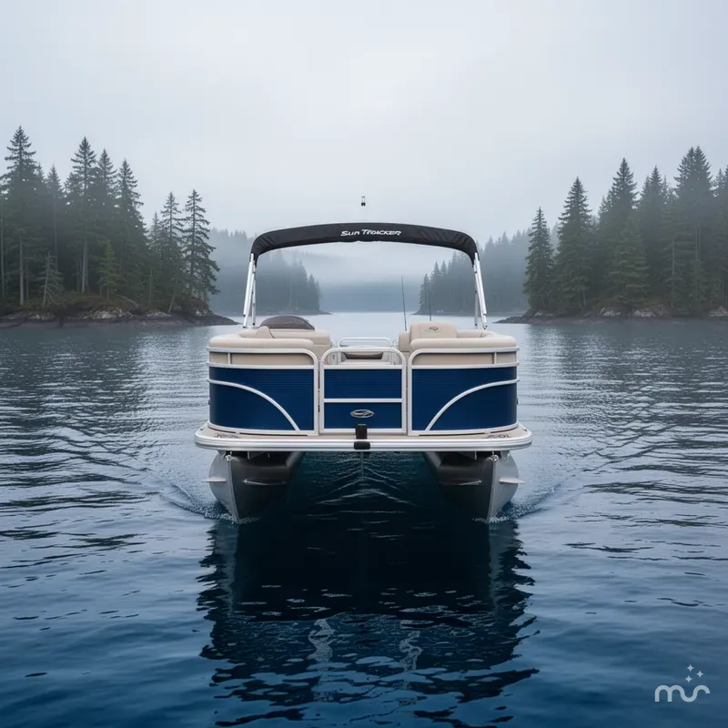 Slide: The Image of Sun Tracker Fishin' Barge 20 DLX 2026 - 1