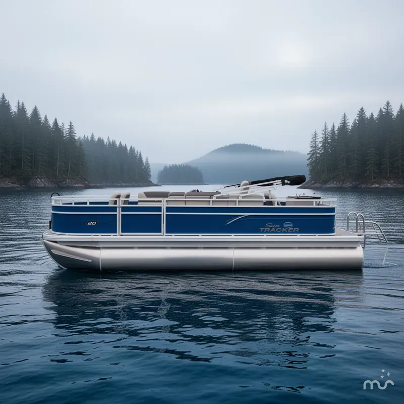 Slide: The Image of Sun Tracker Fishin' Barge 20 DLX 2026 - 2