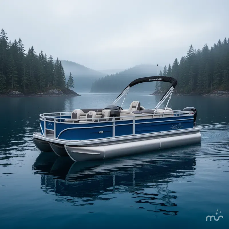 Slide: The Image of Sun Tracker Fishin' Barge 20 DLX 2026 - 4